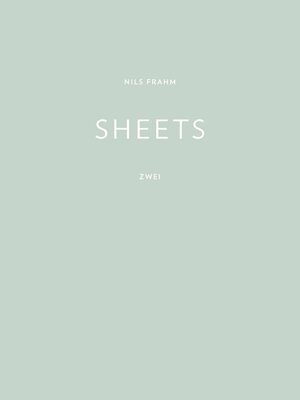 cover image of SHEETS Zwei